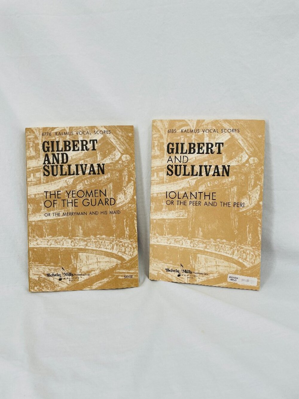 Gilbert & Sullivan Vocal Scores - Yeomen of the Guard & Lolanthe